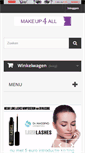 Mobile Screenshot of makeup4all.nl