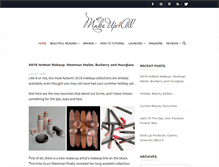 Tablet Screenshot of makeup4all.com